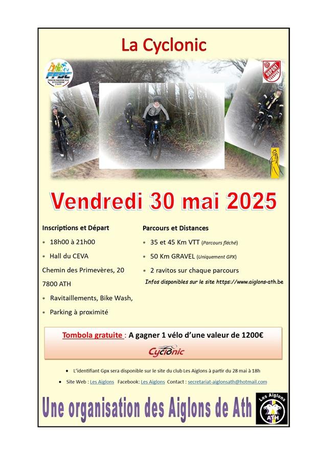 Affiche numerique cyclonic