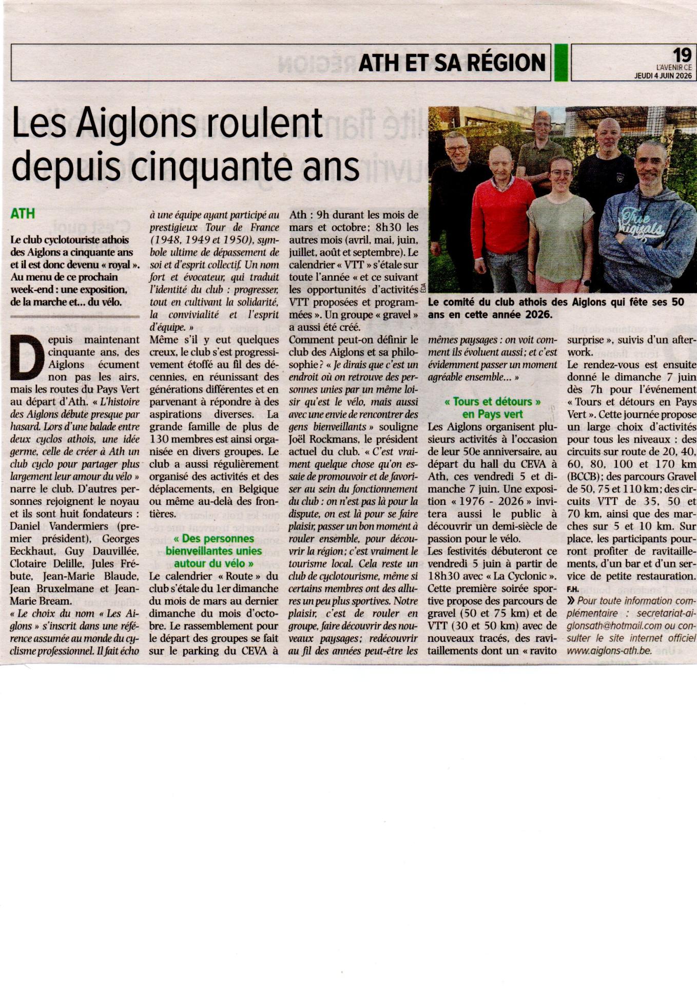 Article de presse